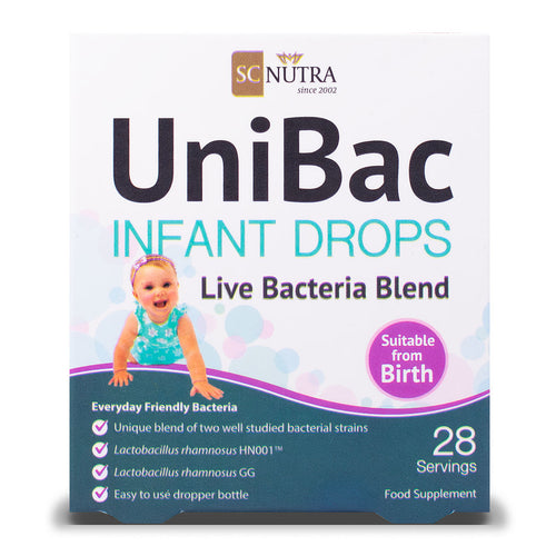 UniBac Infant & Baby Probiotic Drops Live Unified Bacteria Blend