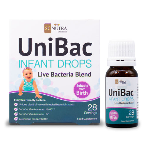 UniBac Infant & Baby Probiotic Drops Live Unified Bacteria Blend