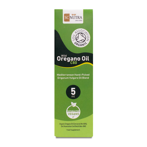 Organic Wild Oregano Oil C80 5ml