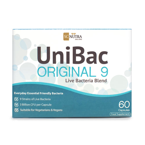 UniBac Original 9 Probiotics Live Unified Bacteria Blend