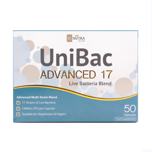 Bundle Offer - UniBac Advanced 17 Live Unified Bacteria Blend (3 Packs)