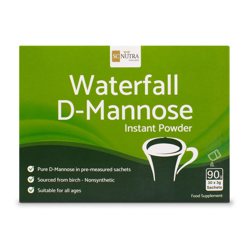 Waterfall D-Mannose Instant Powder Packets 90g (Value Pack)