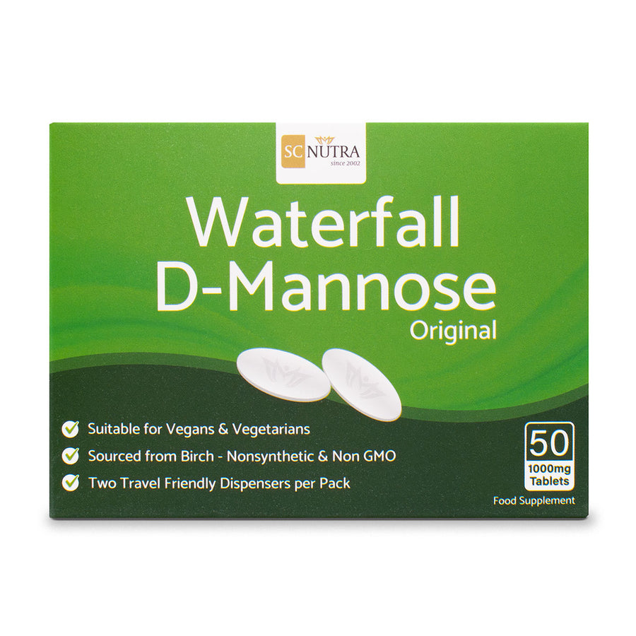WATERFALL D MANNOSE TABLETS 1000MG visual data 4