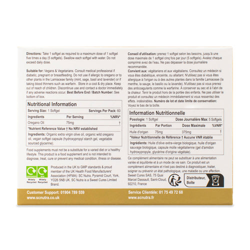 Wild Oregano Oil  C80 Softgels